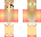 sunset flower girl