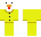 yellow sleepy chicken edit