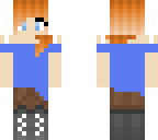 alex in blue