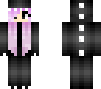 black and pink dinosaur