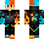 blue and orange