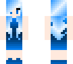 blue dress