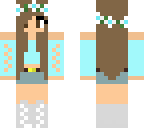 blue girl