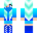 blue girl