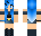 blue girl