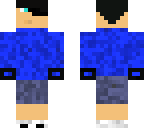 blue shirt