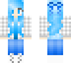 blue water girl