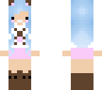 cute chibi bear girl
