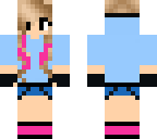 cute gal pink and blue
