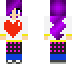 cute heart girl
