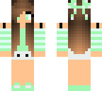 cute mint girl