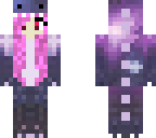 dino onsie with pink eyes