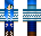 epic blue hoodie girl