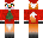 fox girl christmas