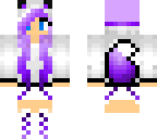 fox girl with blue eyes