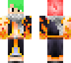 green haired natsu