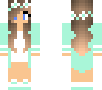 minty girl eye edit