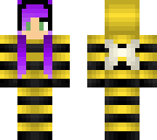 my hey om bee fan girl skin