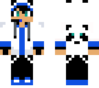 panda boy blue