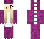 pink dino girl