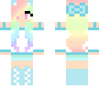 rainbow blue cat