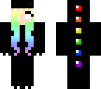 rainbow dino girl