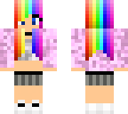 rainbow girl