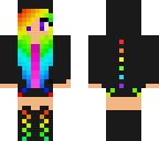 rainbow girl