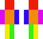 rainbow person