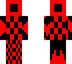 red and black skin