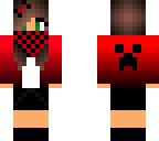 red creeper girl
