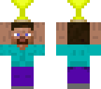 steve holding a trophy