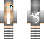 very slightly edited girl