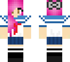 anime school girl