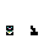 black and white cat
