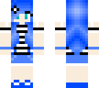 blue casual flower girl