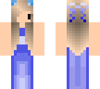 blue chibi prom