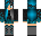 blue flame girl