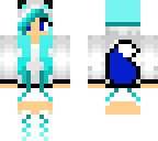 blue fox girl