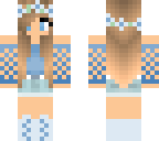 blue girl