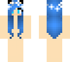blue hair skin base