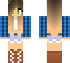 blue plaid flannel