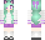 blue purple girl