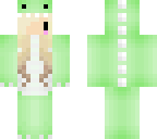 chibi green dino edit