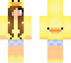 cute duck girl