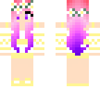 cute girl pink hair