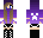 done purple ninja girl
