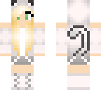 edited cat girl white