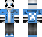 fixed blue panda