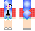 me with blue hair